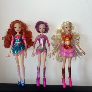 Winx Club doll lot
